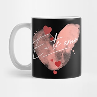 Eu te amo an elegant declaration of love, I love you Mug